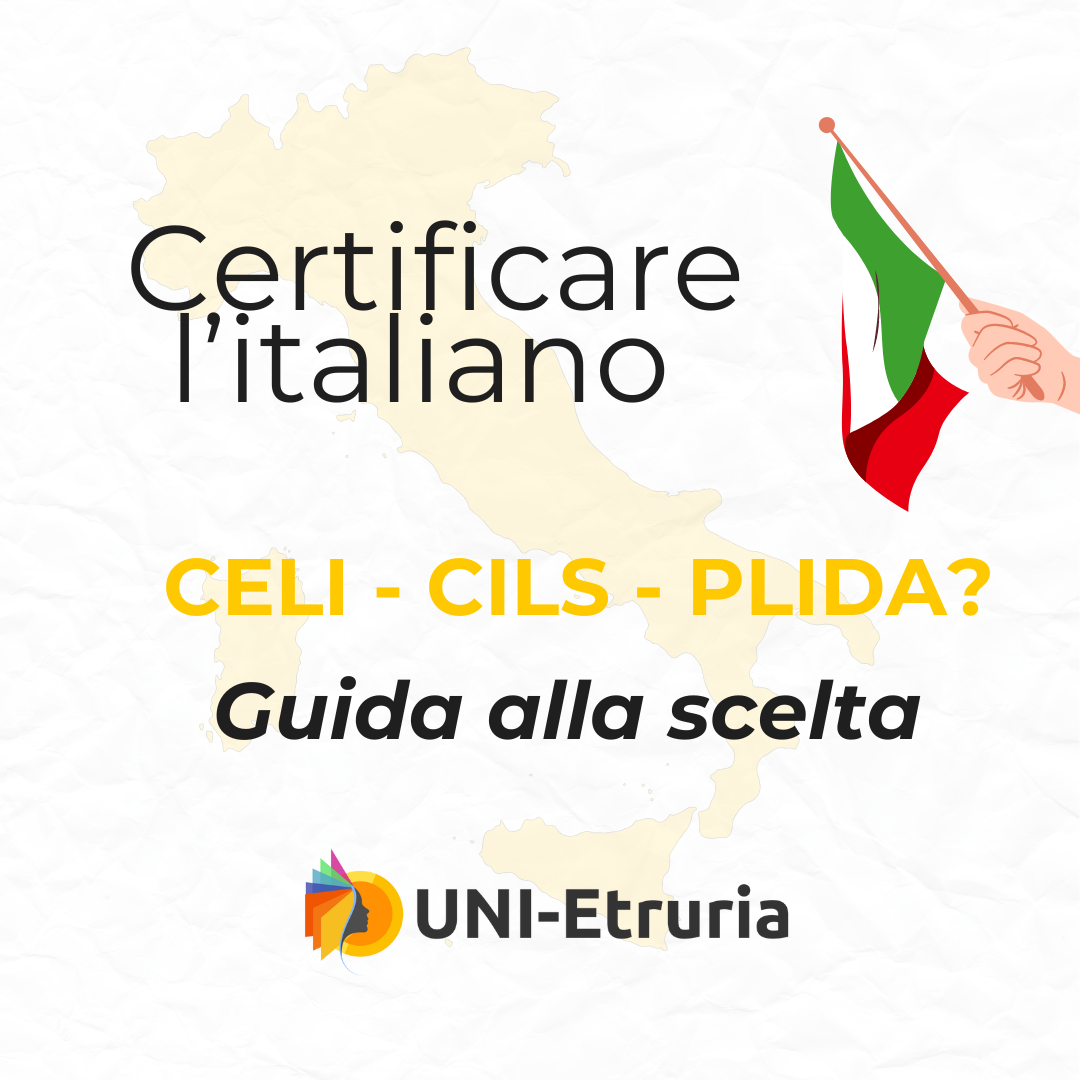 🇮🇹 Certificare l'italiano - CELI, CILS o PLIDA?