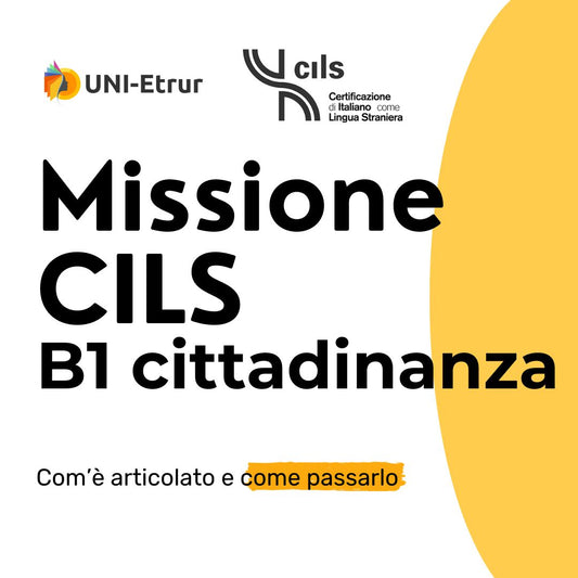 Preparazione CILS B1 cittadinanza