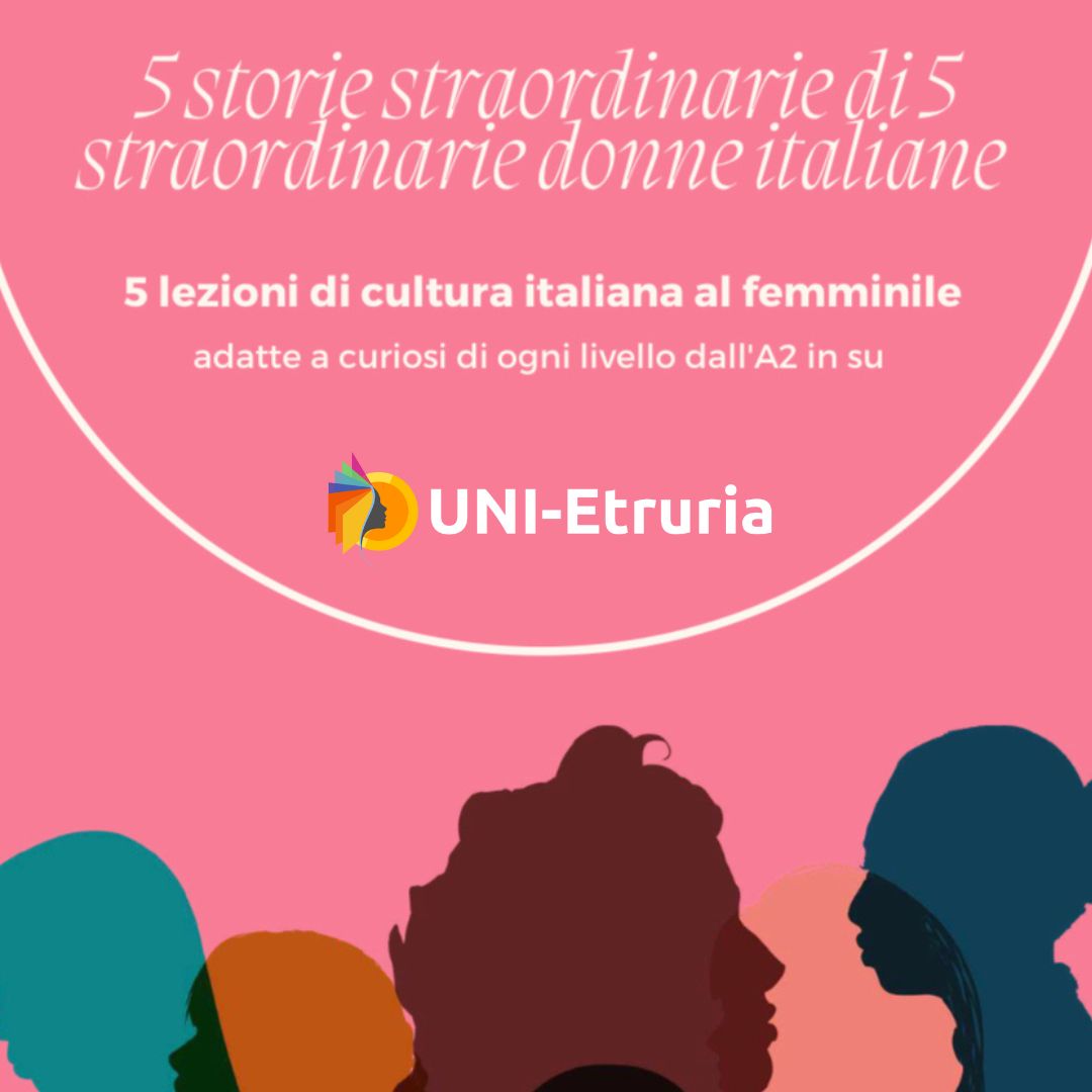 5 storie straordinarie - 5 lezioni di lingua italiana su 5 straordinarie donne italiane